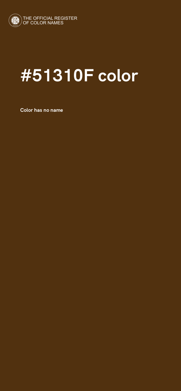 #51310F color image