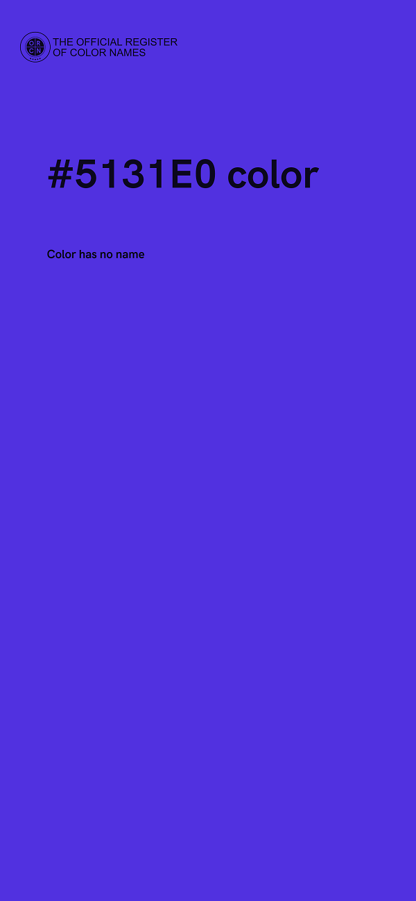 #5131E0 color image