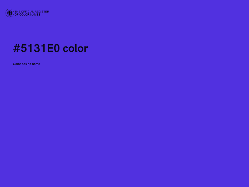 #5131E0 color image