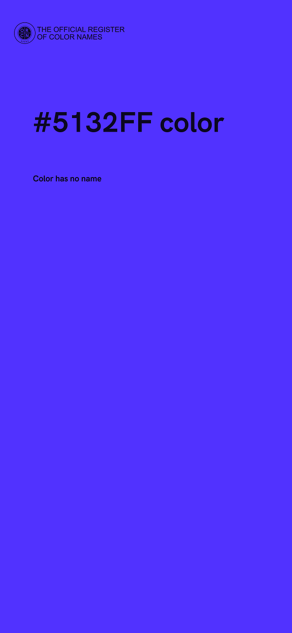 #5132FF color image