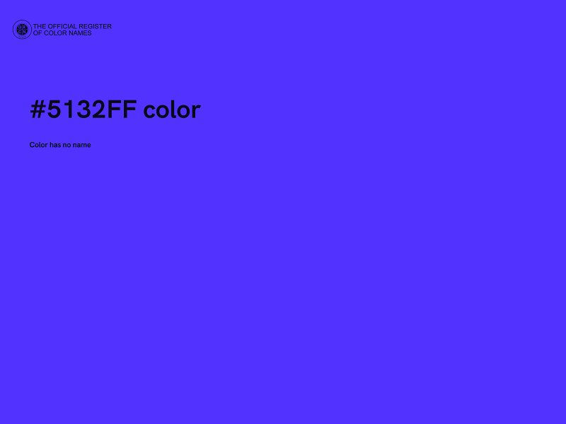#5132FF color image