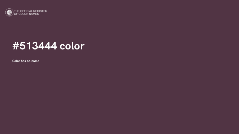 #513444 color image
