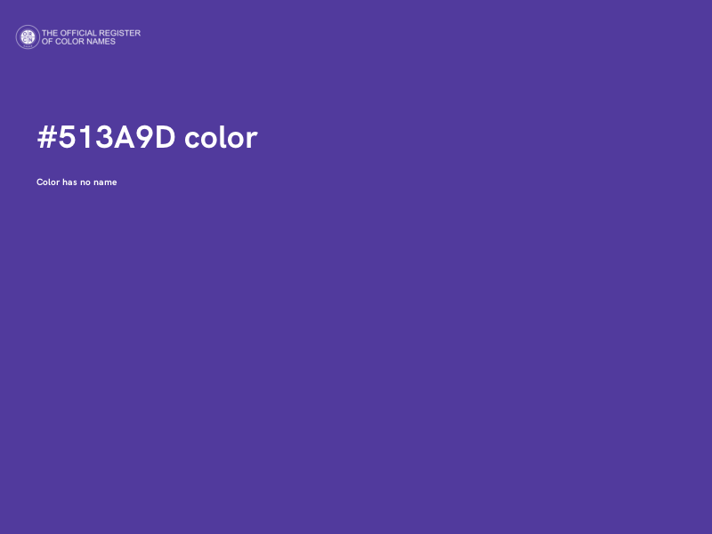#513A9D color image