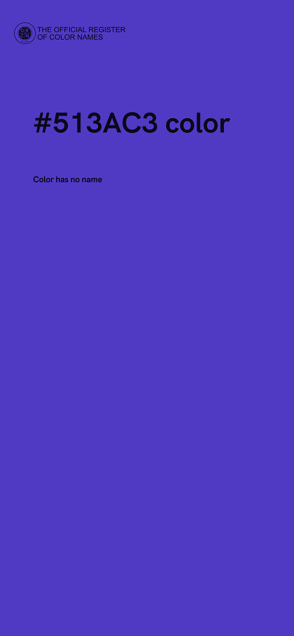 #513AC3 color image