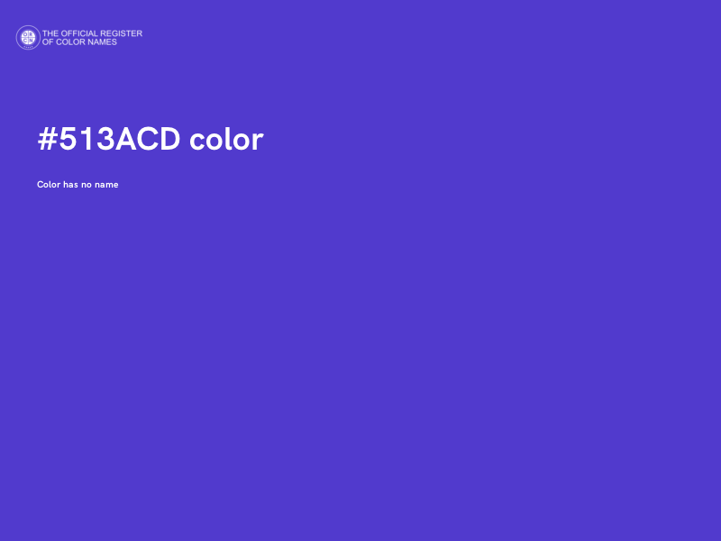 #513ACD color image