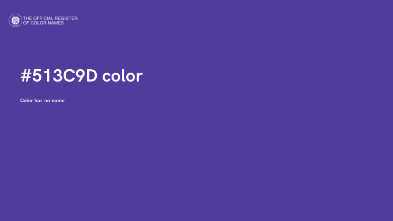 #513C9D color image