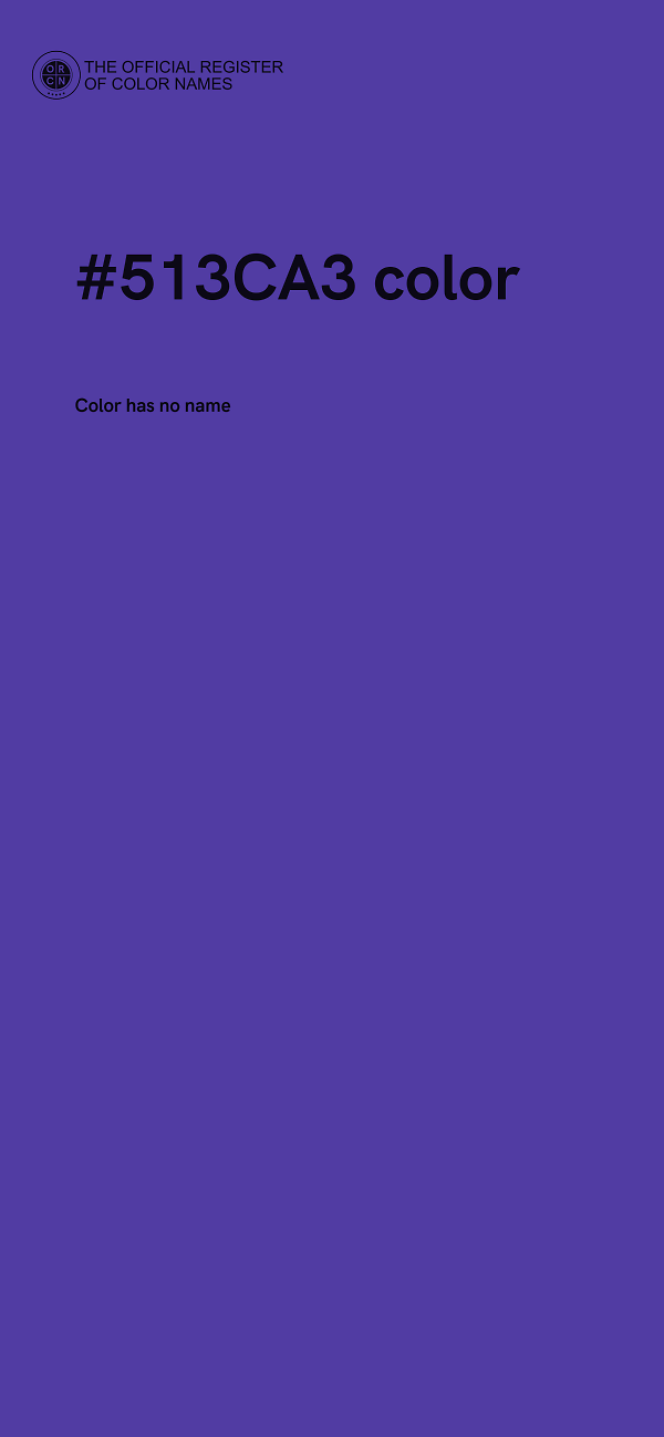 #513CA3 color image