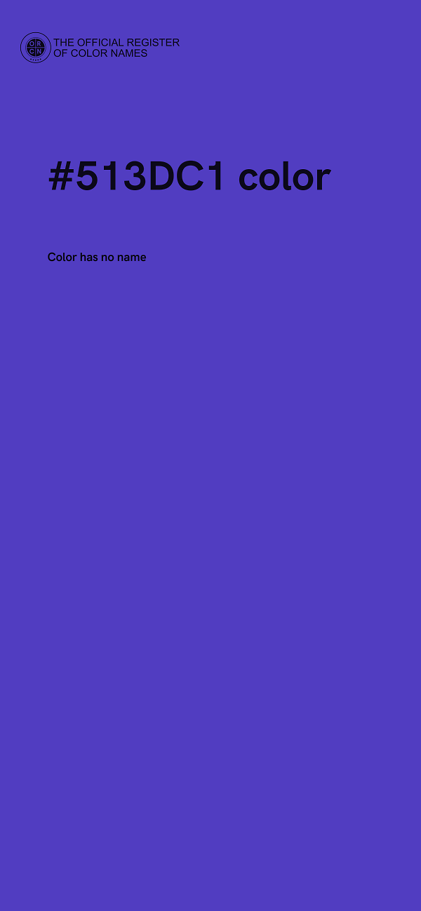 #513DC1 color image