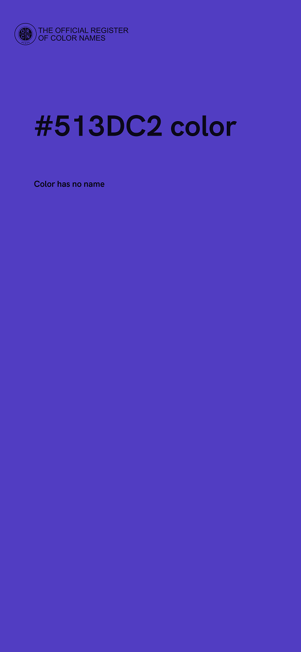 #513DC2 color image