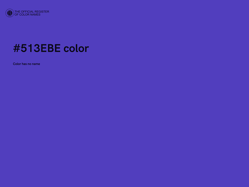 #513EBE color image