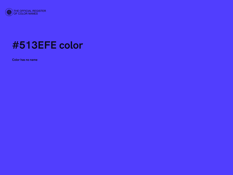 #513EFE color image