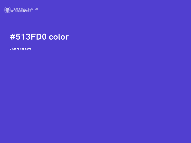 #513FD0 color image
