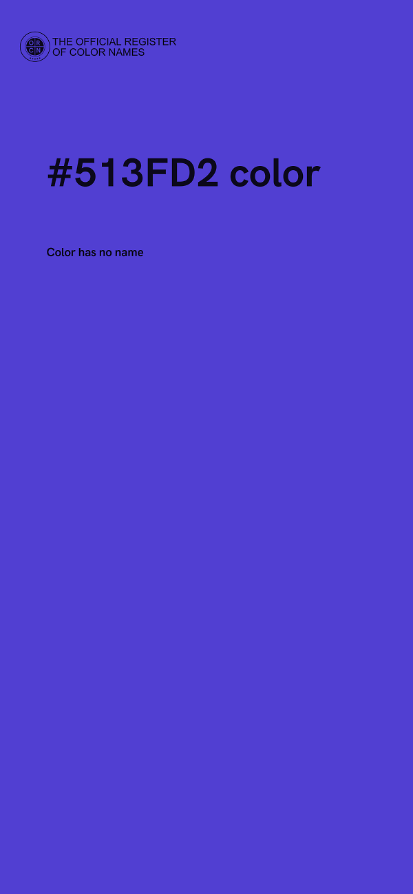 #513FD2 color image
