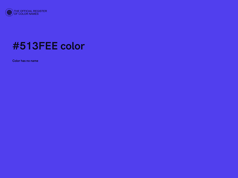 #513FEE color image