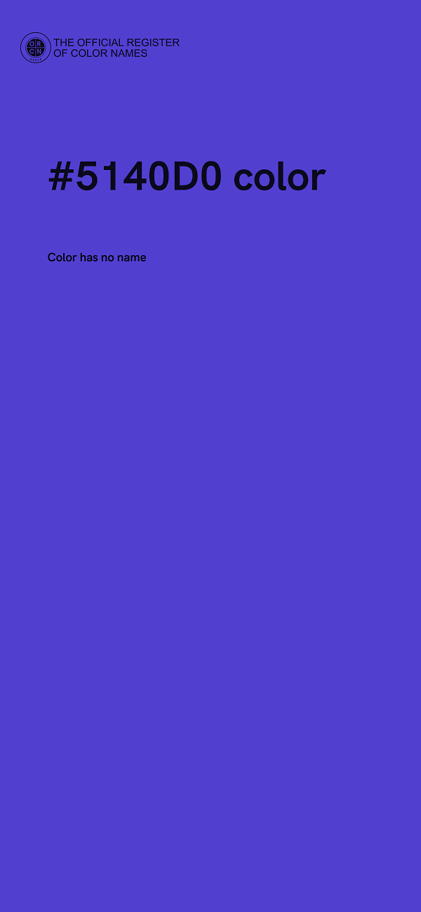 #5140D0 color image