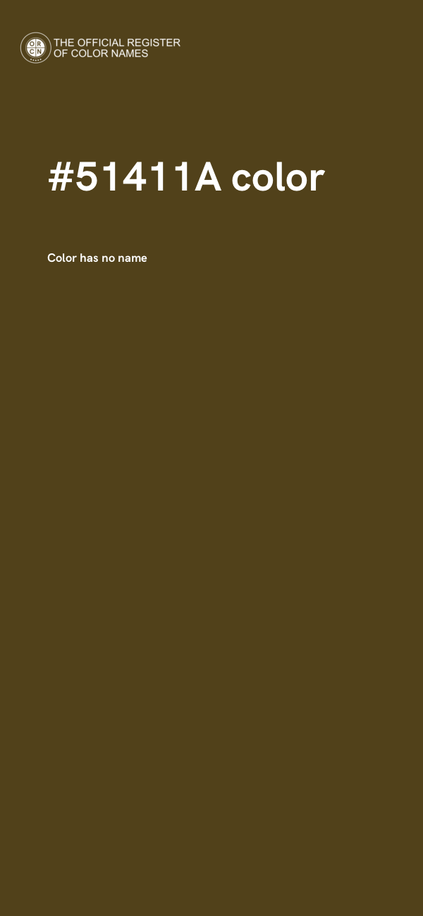 #51411A color image