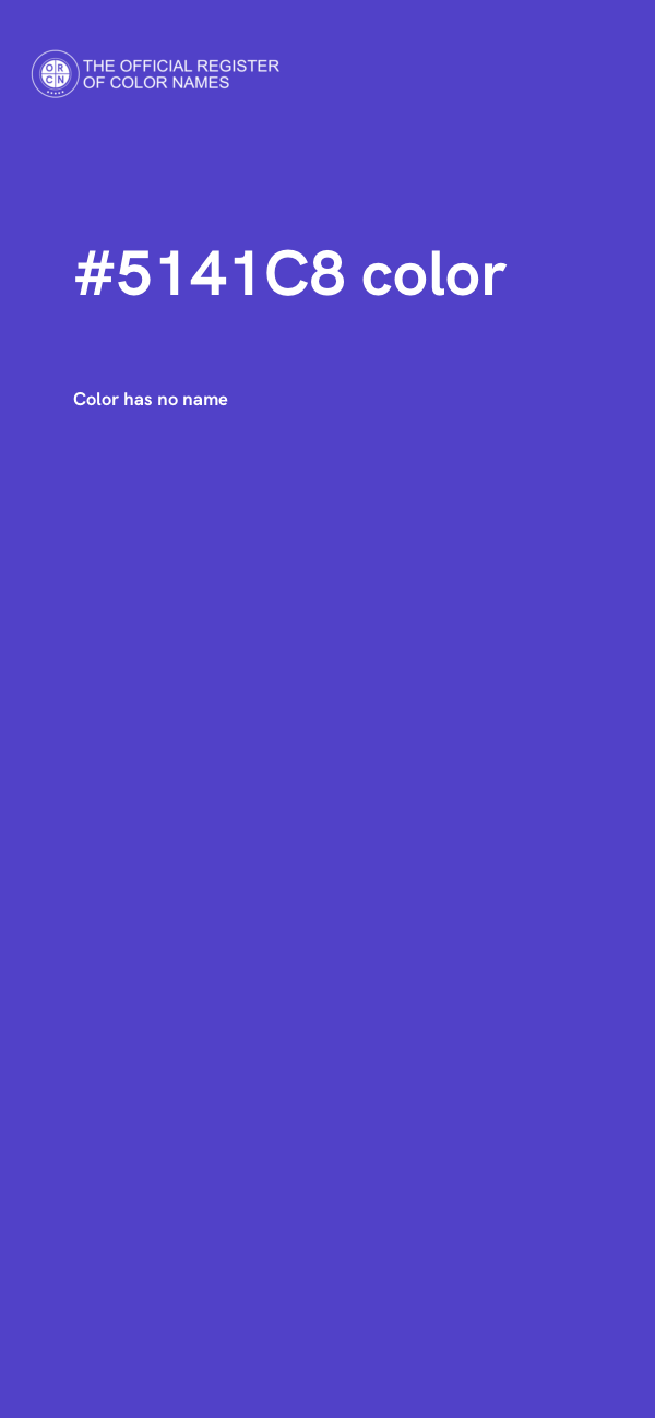 #5141C8 color image