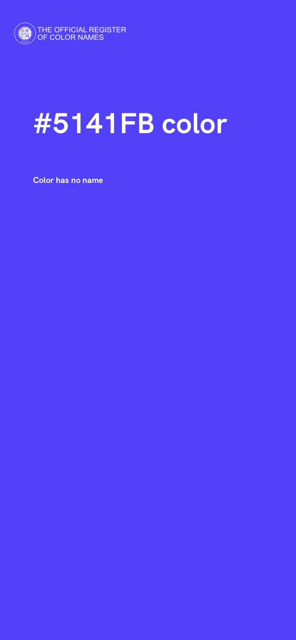 #5141FB color image