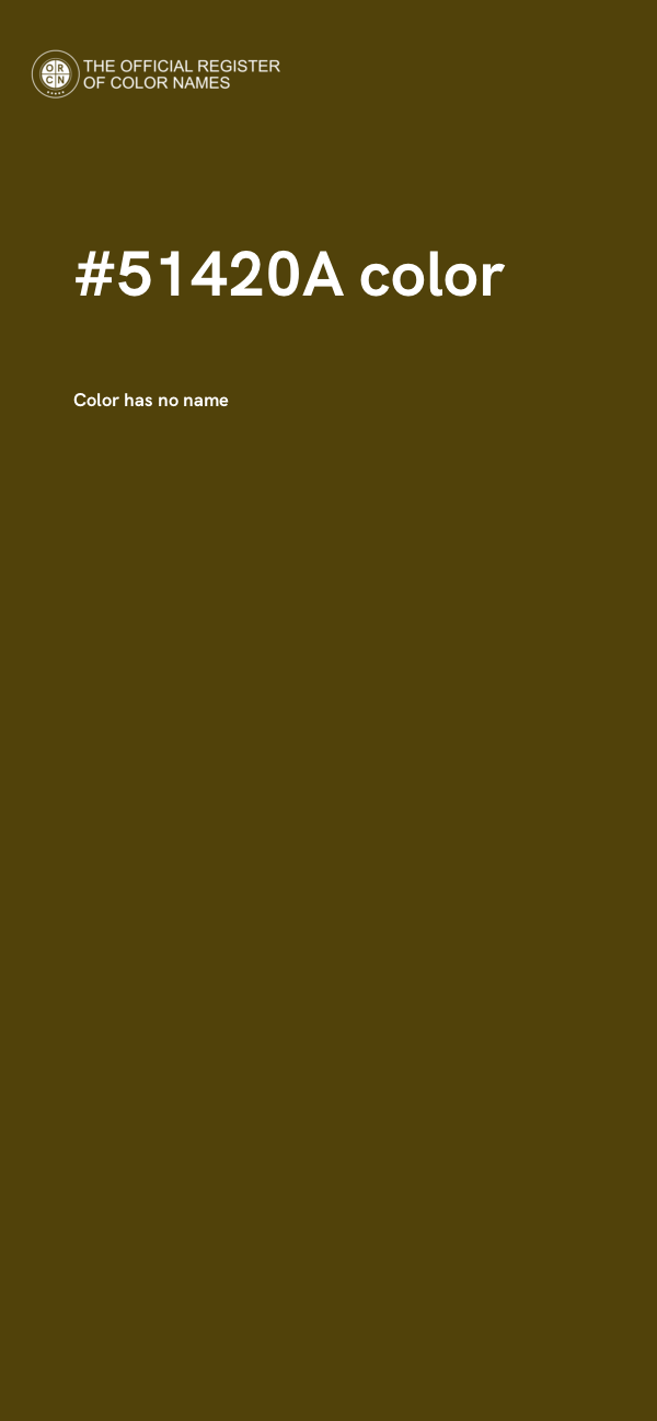 #51420A color image