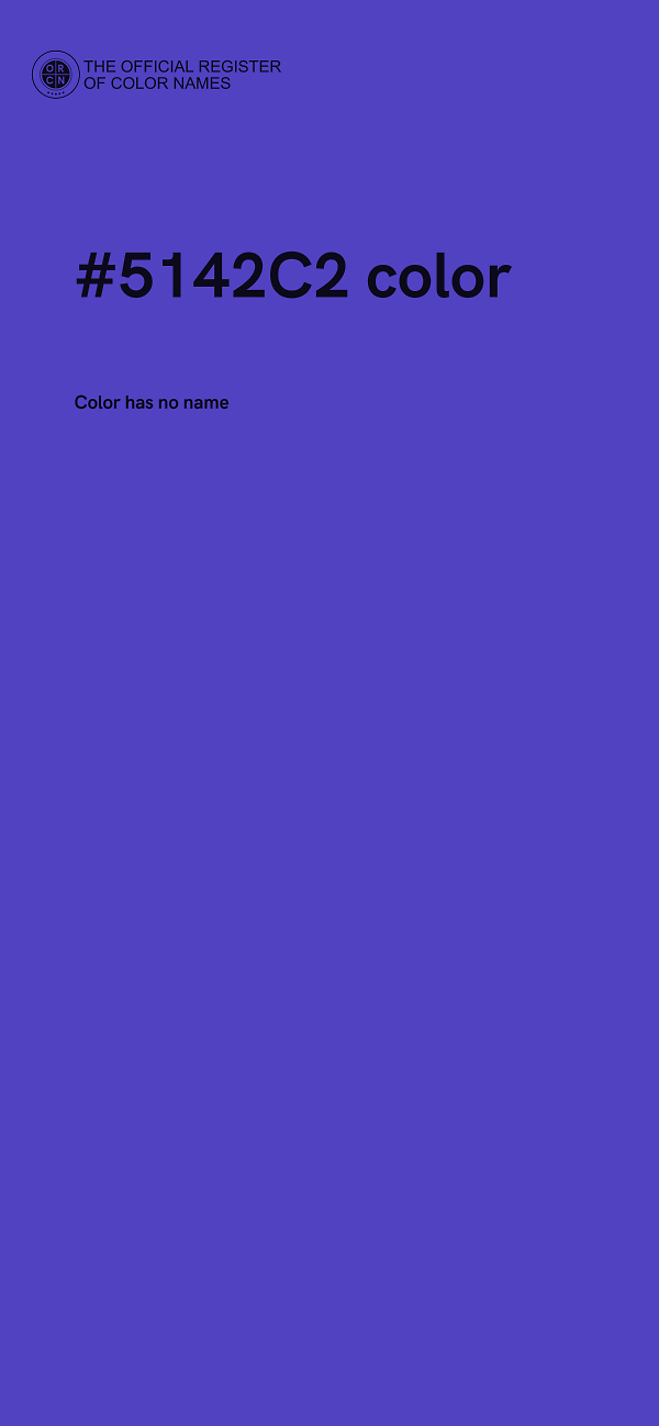 #5142C2 color image