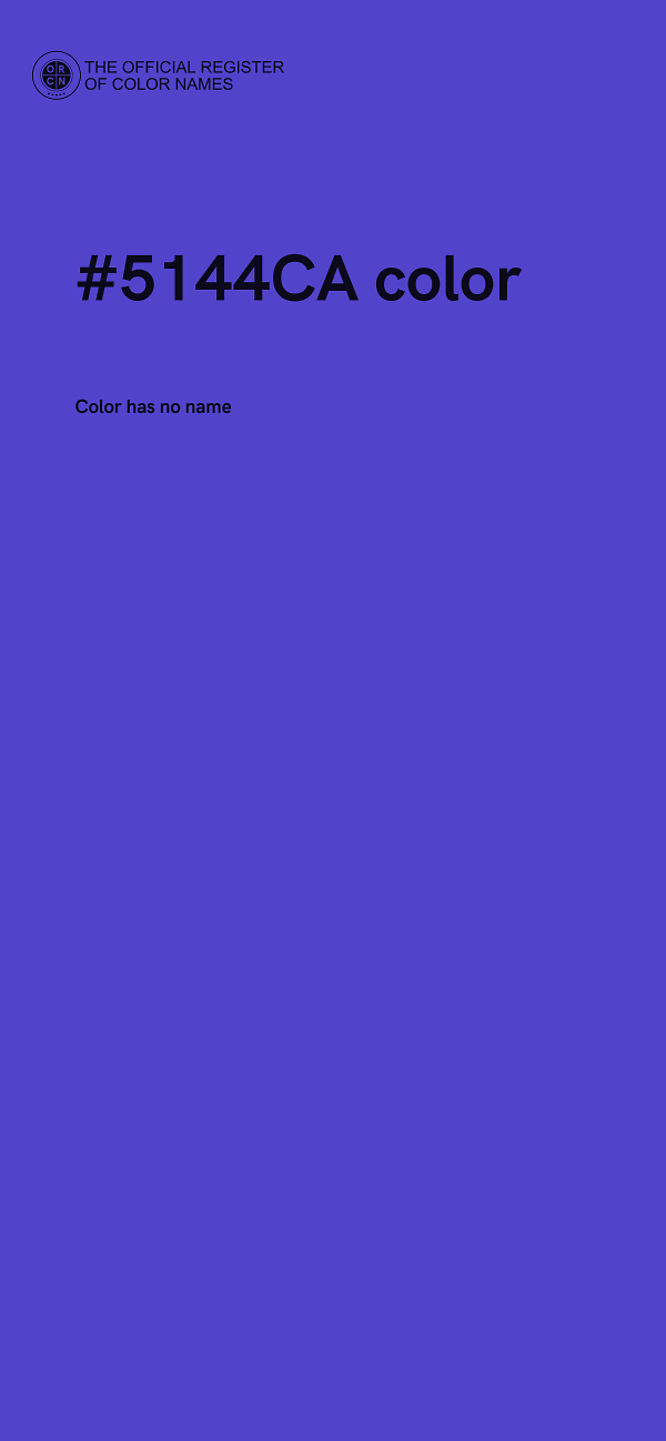 #5144CA color image