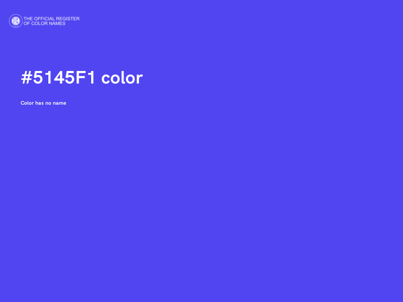 #5145F1 color image