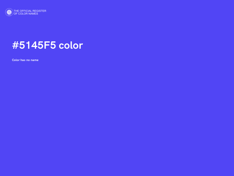 #5145F5 color image