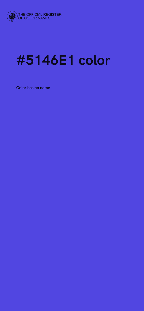 #5146E1 color image