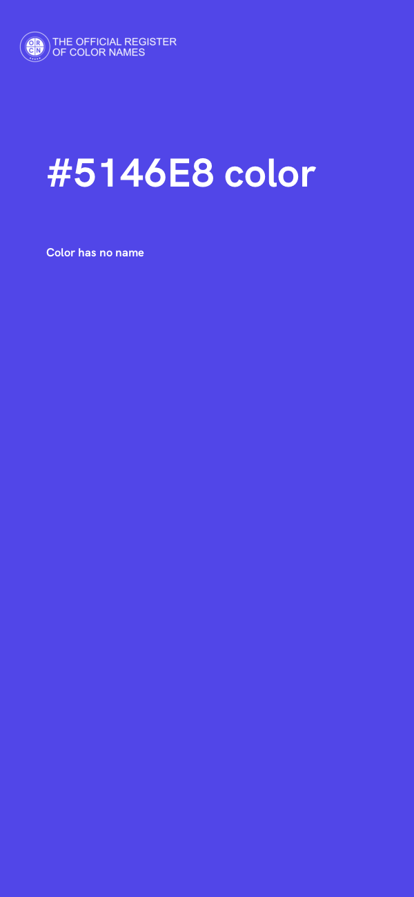 #5146E8 color image