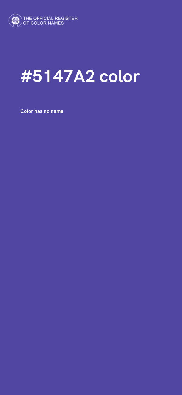 #5147A2 color image