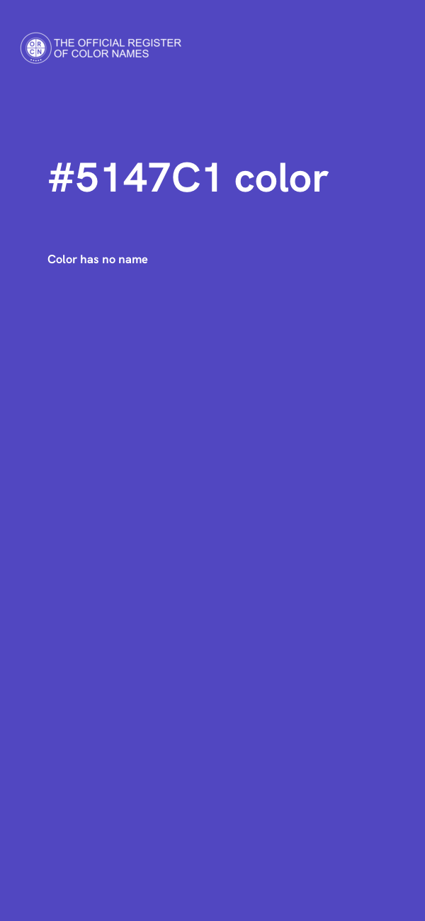 #5147C1 color image