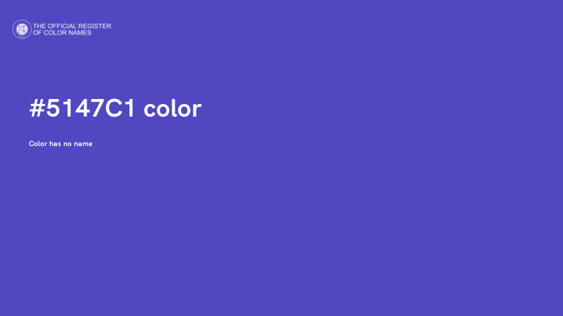#5147C1 color image
