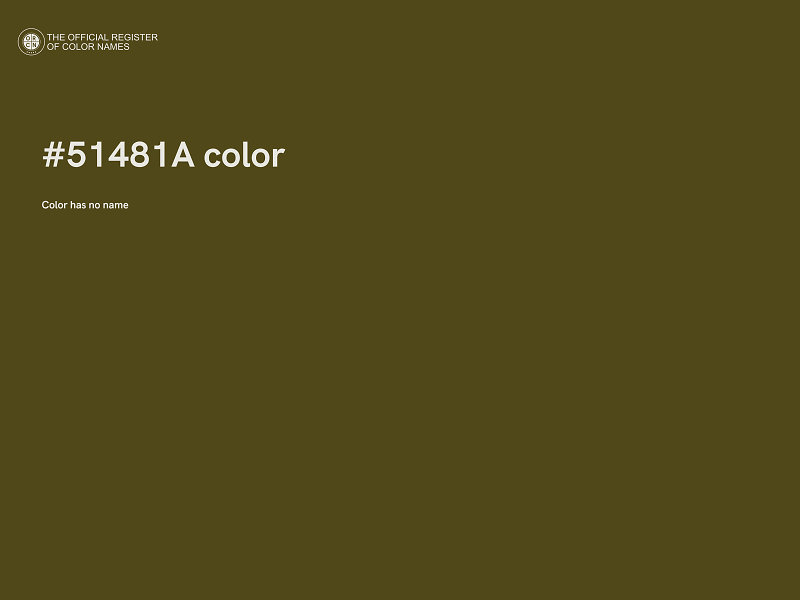 #51481A color image