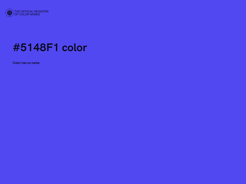 #5148F1 color image