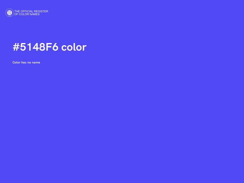#5148F6 color image