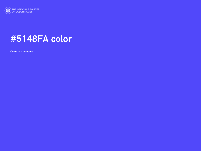#5148FA color image