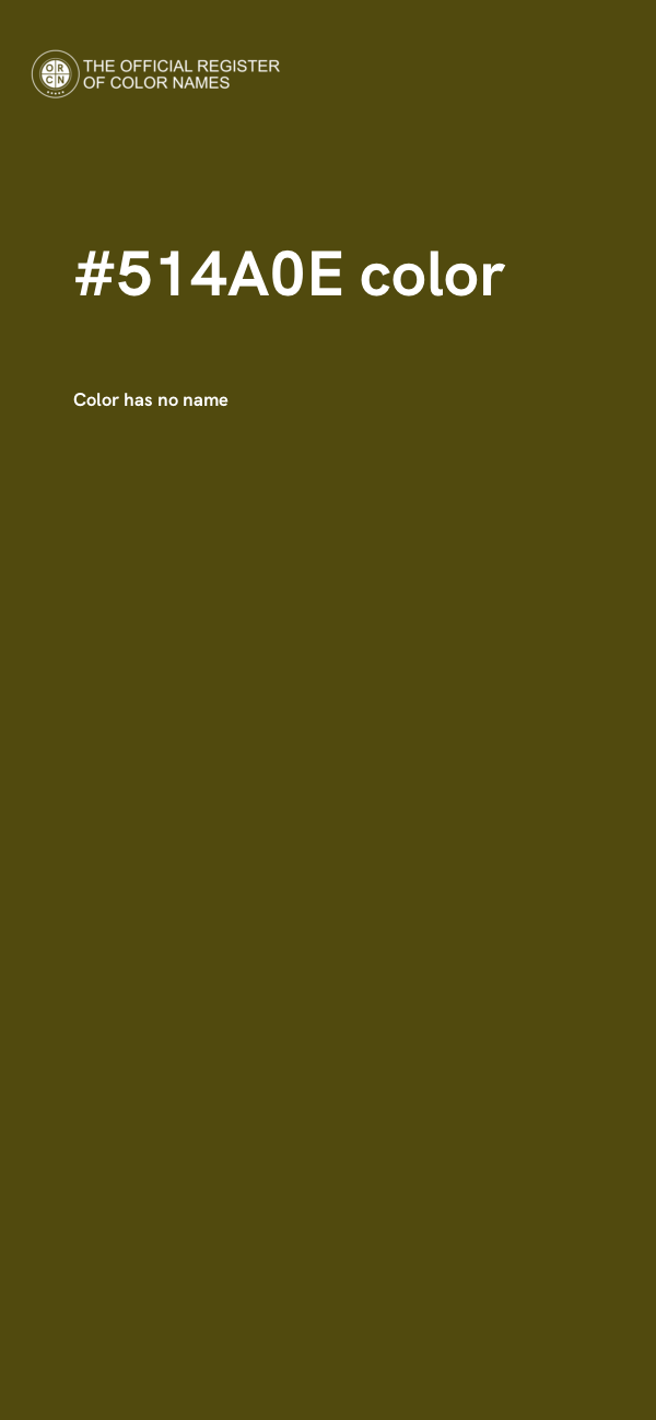 #514A0E color image
