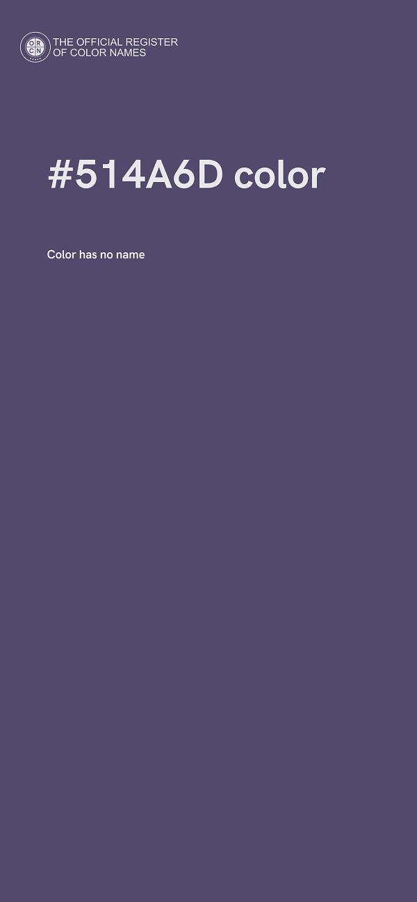 #514A6D color image