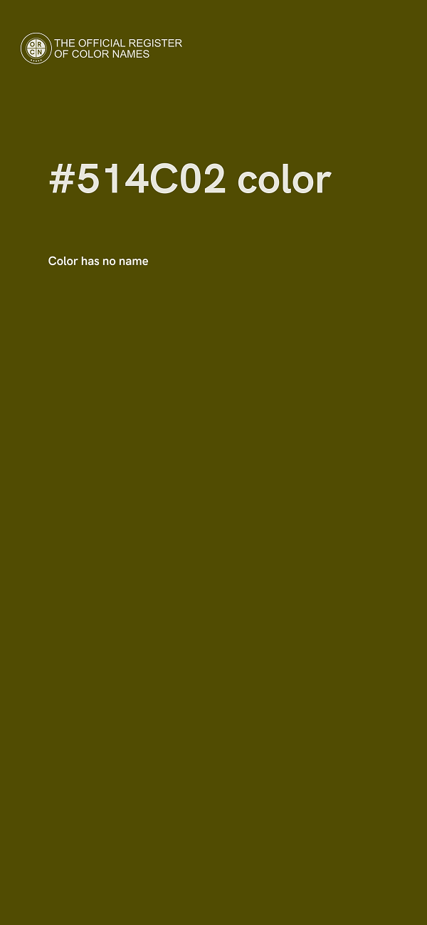 #514C02 color image