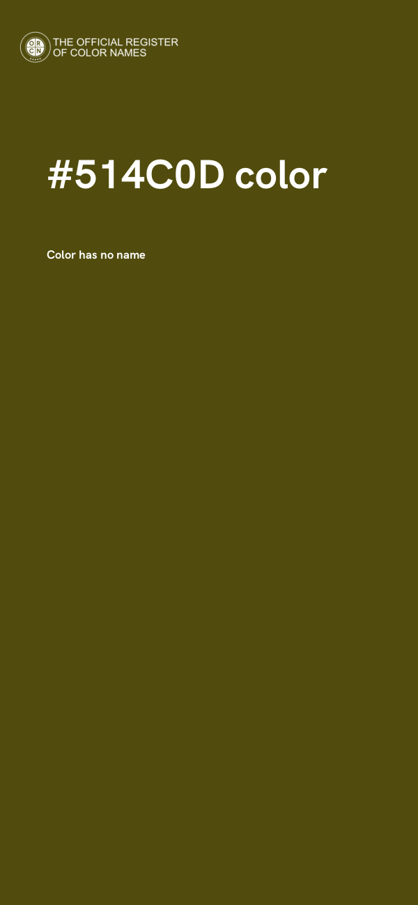 #514C0D color image
