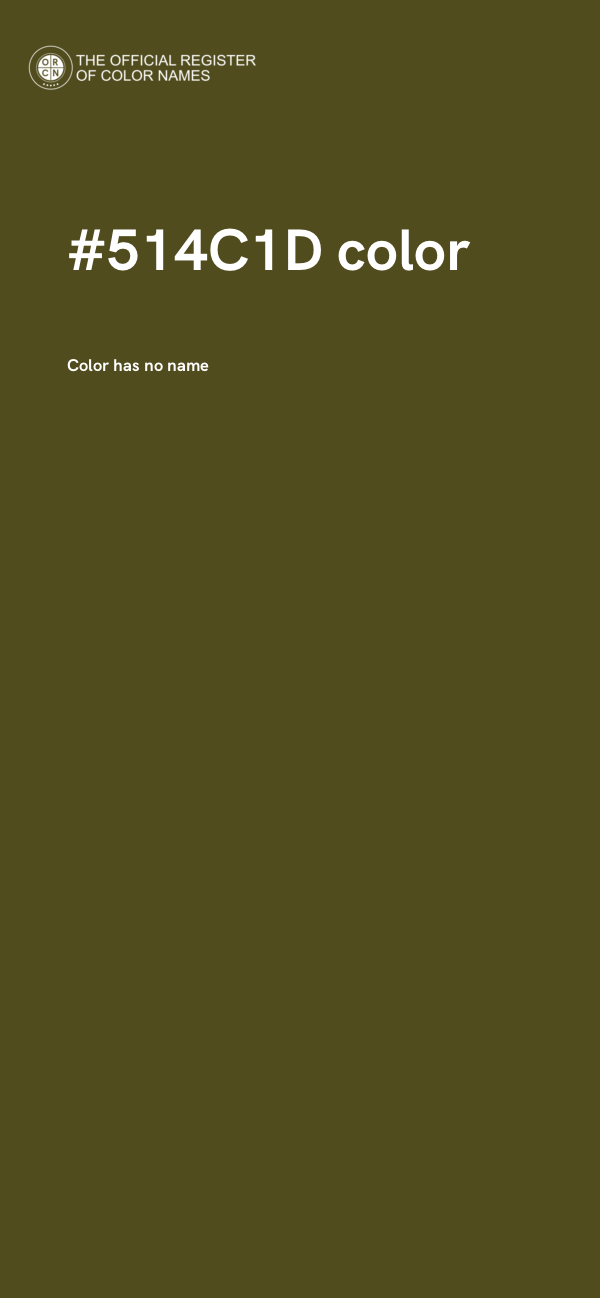 #514C1D color image
