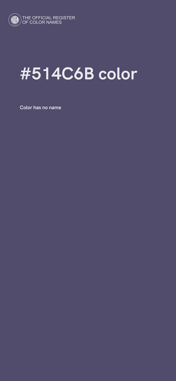#514C6B color image