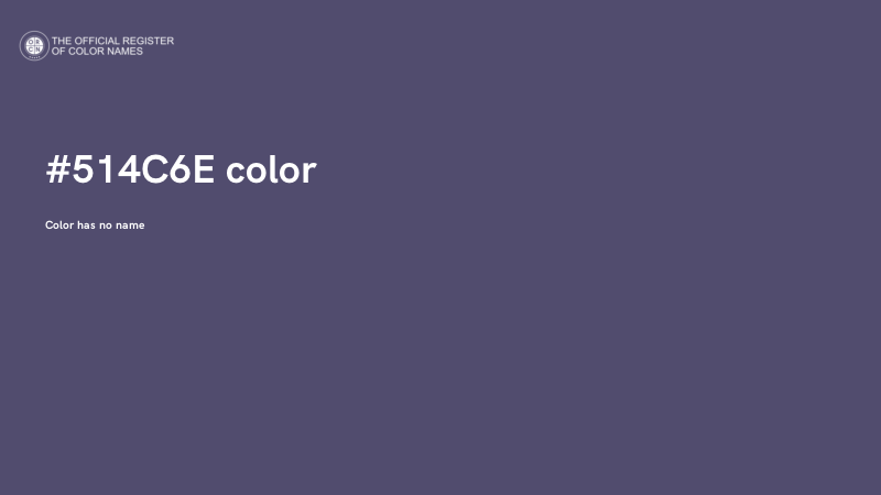 #514C6E color image