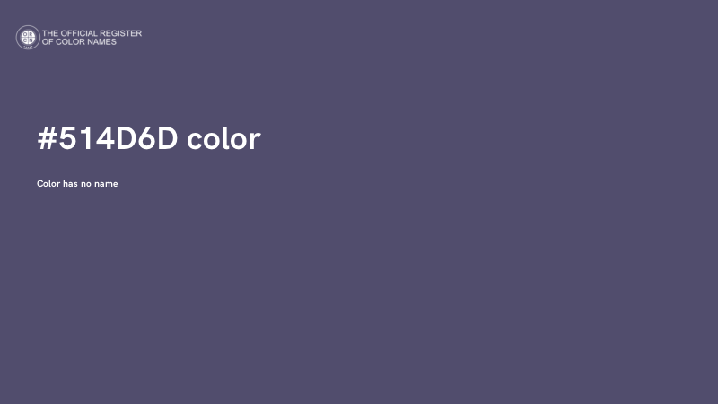 #514D6D color image