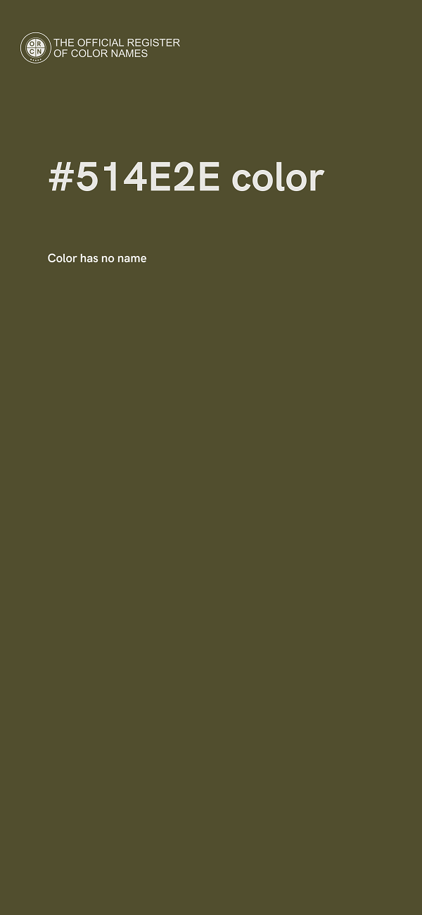 #514E2E color image