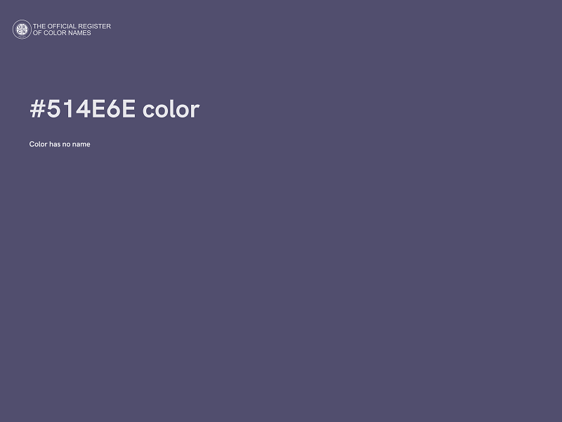 #514E6E color image