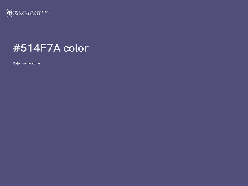 #514F7A color image