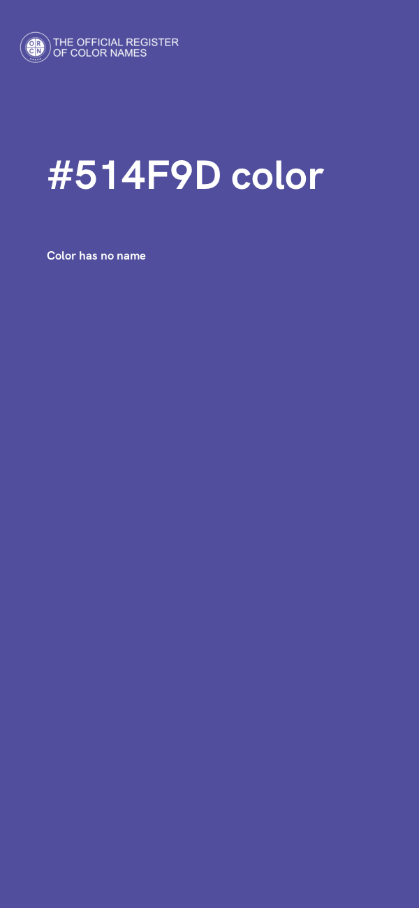 #514F9D color image