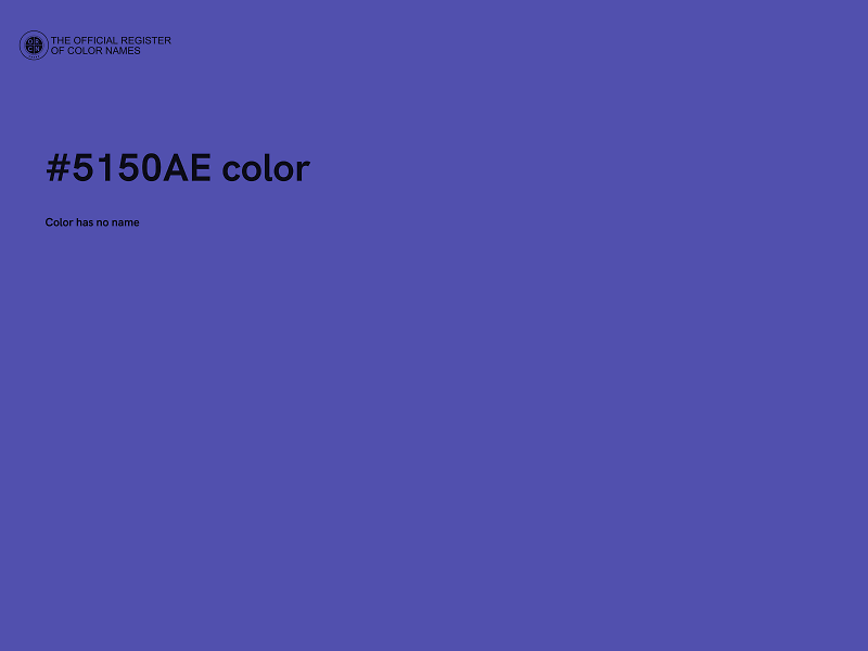 #5150AE color image