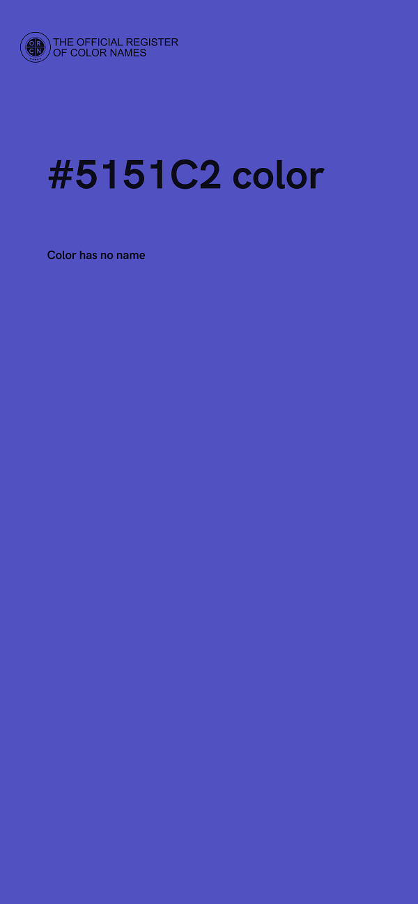 #5151C2 color image